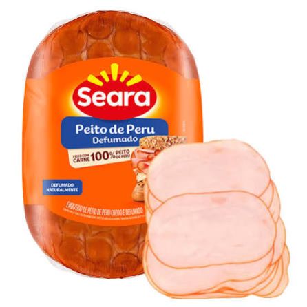 Peito de peru fatiado Seara 200g